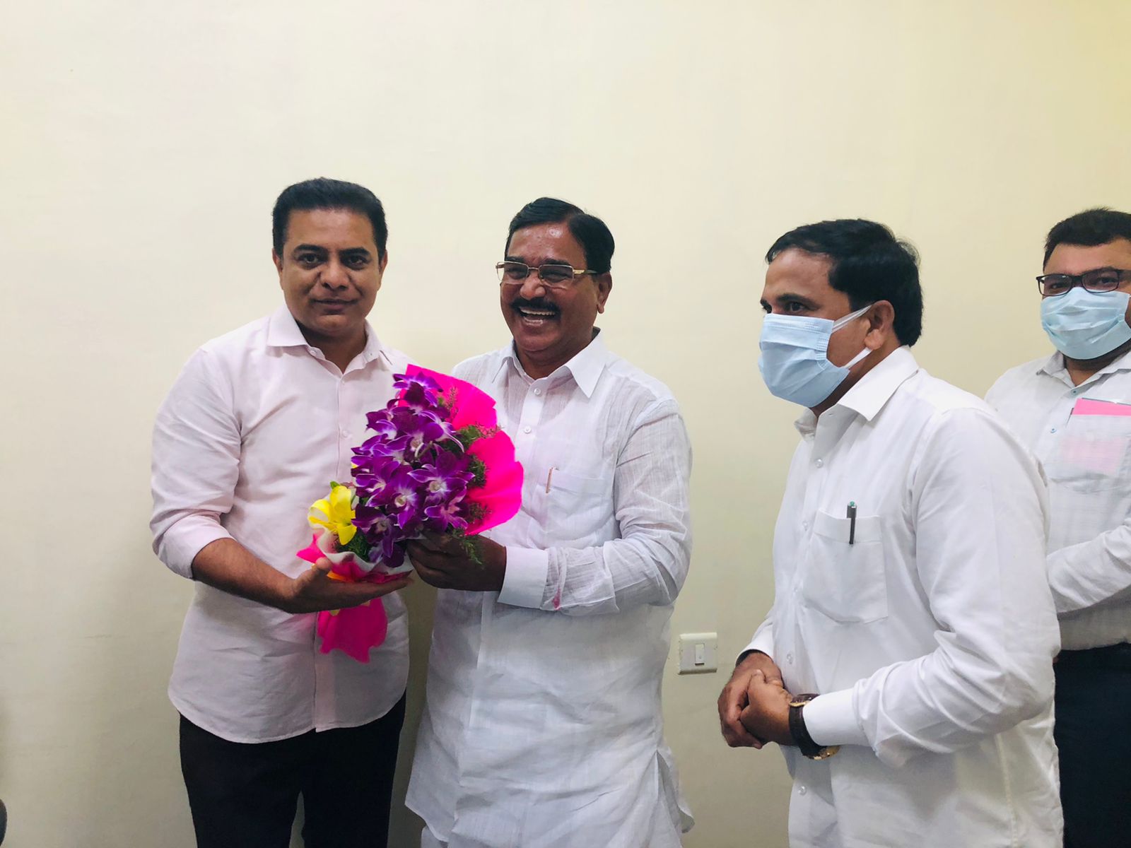 KTR Wishes To Singireddy Niranjan Reddy