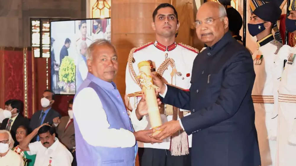 Fish Farmer Gets Padma Shri Award From President