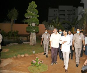 cm jagan visits goshala