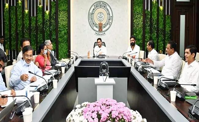 AP CM YS Jagan Conducts Review Meeting Over Grain Procurement