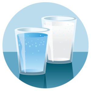 milk and water 