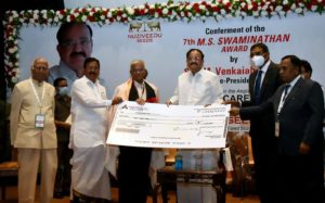  MS Swaminathan Award