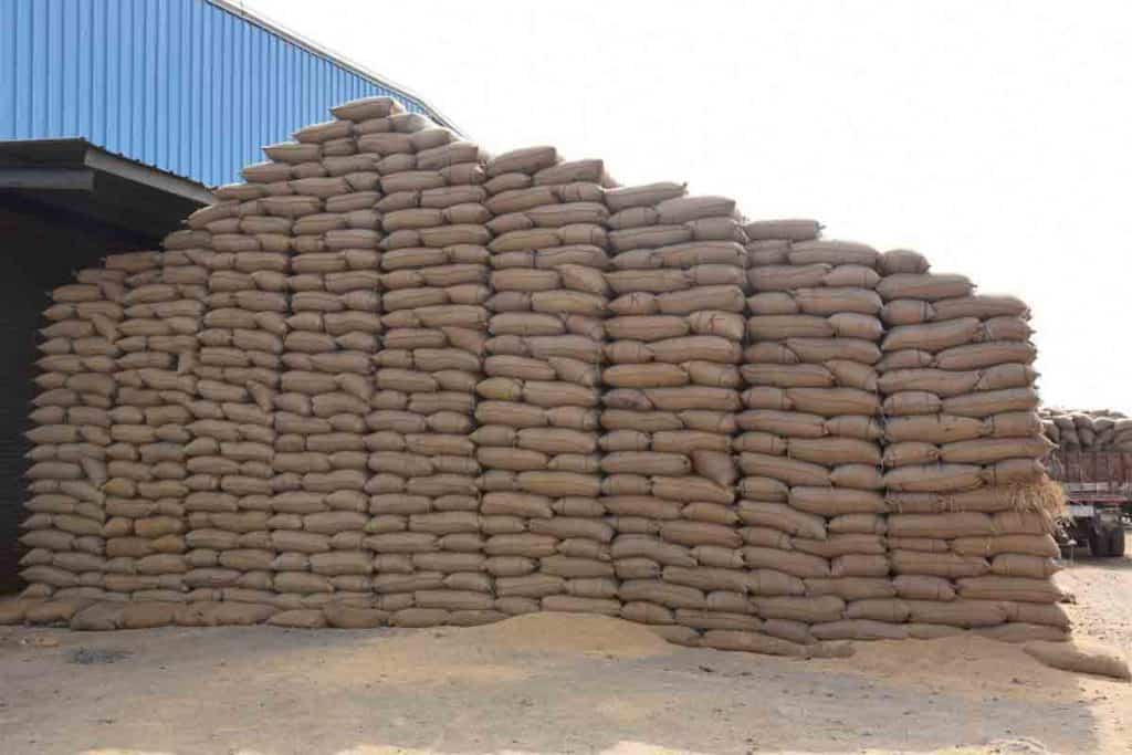 Central responsibility for grain procurement