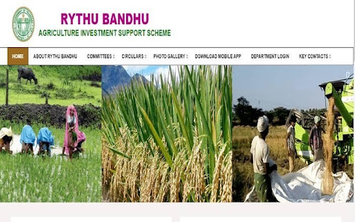 Rythu Bandhu Online Portal
