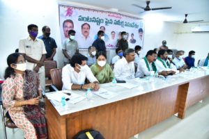 TS Agricultural Minister Niranjan Reddy Participated in the Meeting