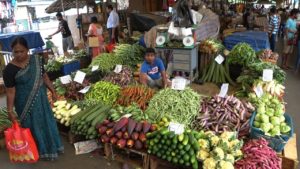 Vegetables Market in Sri Lanka