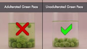  Adulterated And Un Adulterated Green Peas