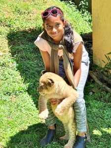  Pragna Sree With her Pets