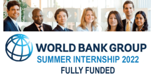 World Bank Internship 2022