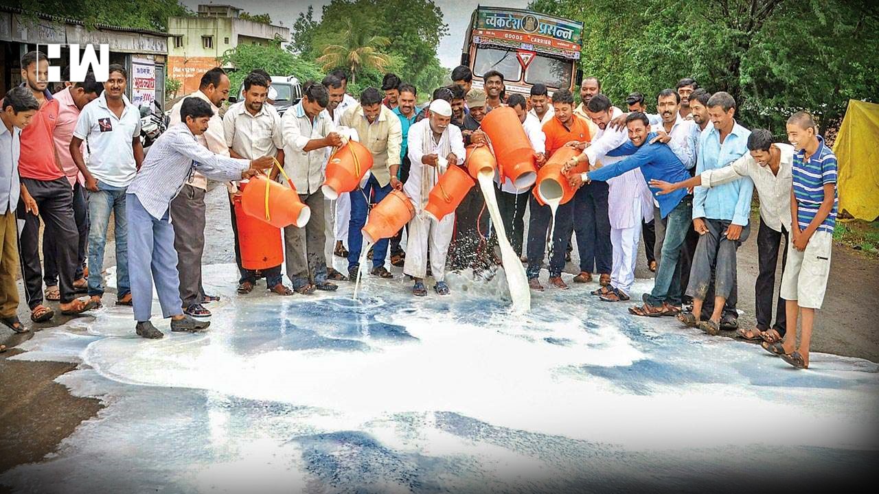 Dairy Farmer Protest