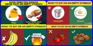 Food Items you should never have on empty stomach