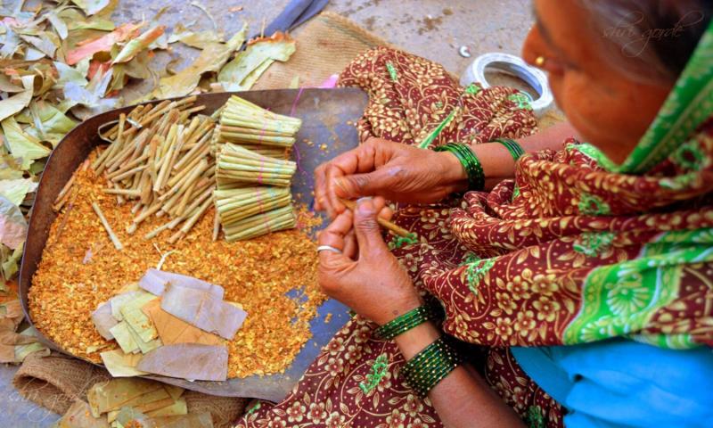 Beedi Leaves Making Process