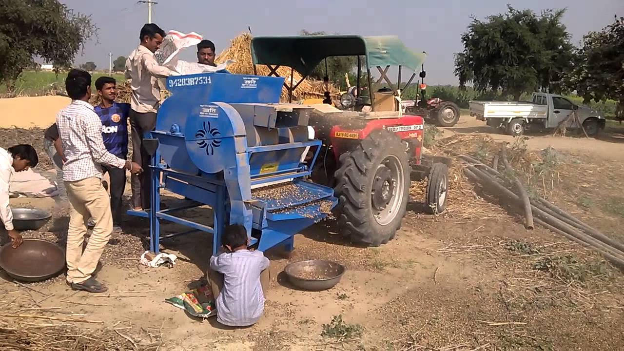 Castor Threshing Machine