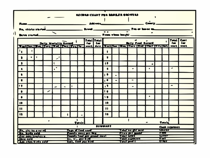 Record Keeping in Poultry