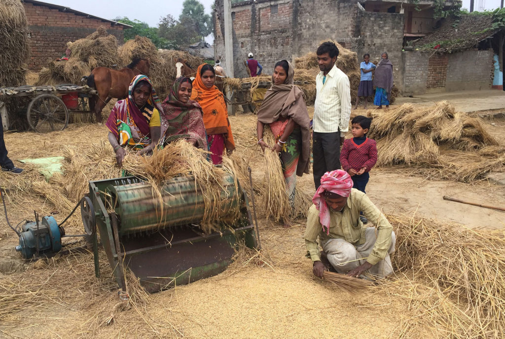 Threshing