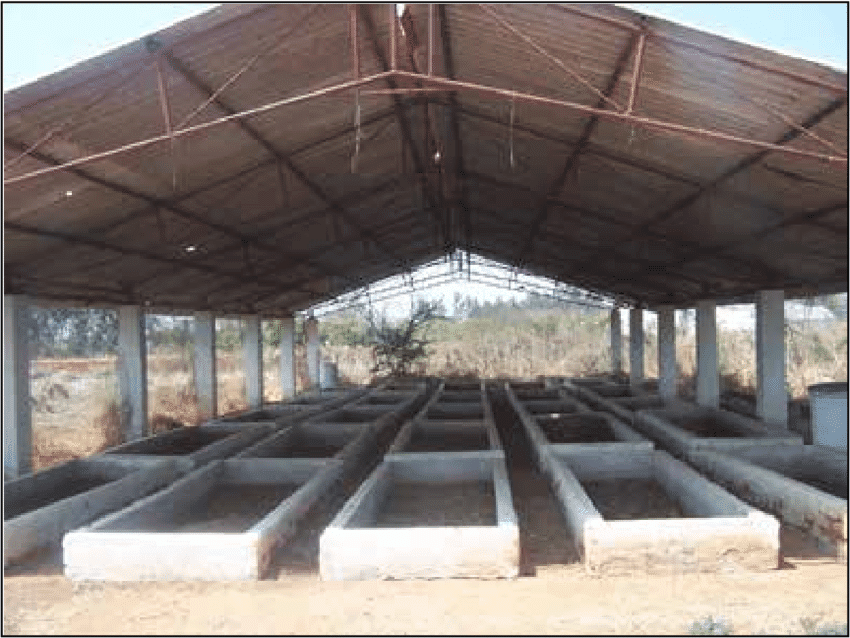 Vermicompost Beds Preparation