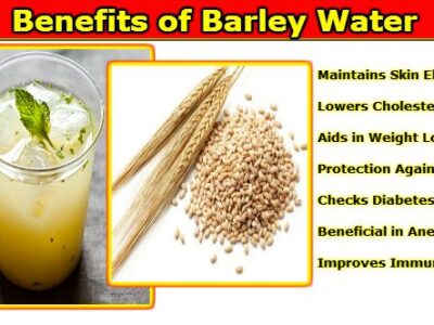 Barley Water Benefits