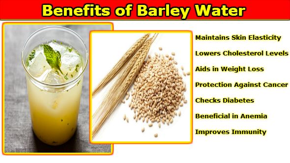 Barley Water Benefits