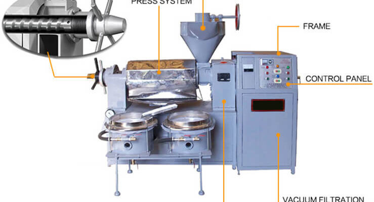 Castor Oil Press Machine