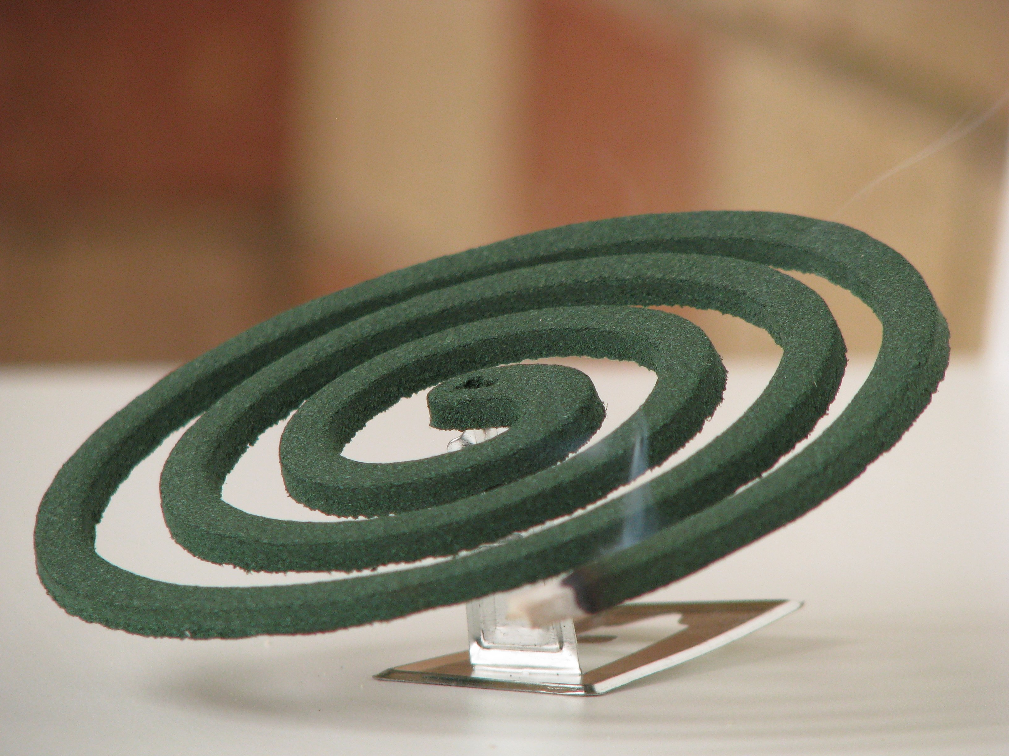 Mosquito Coil Smoke