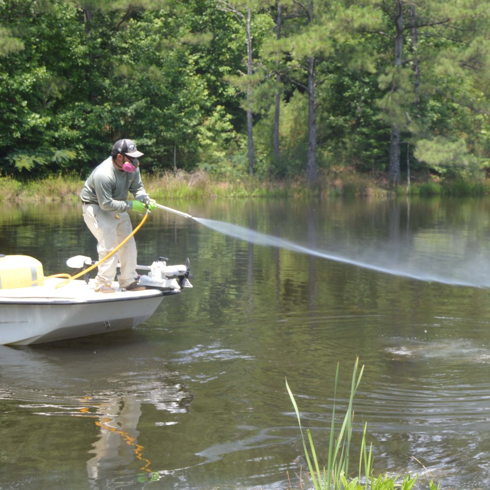 Spraying Chemicals