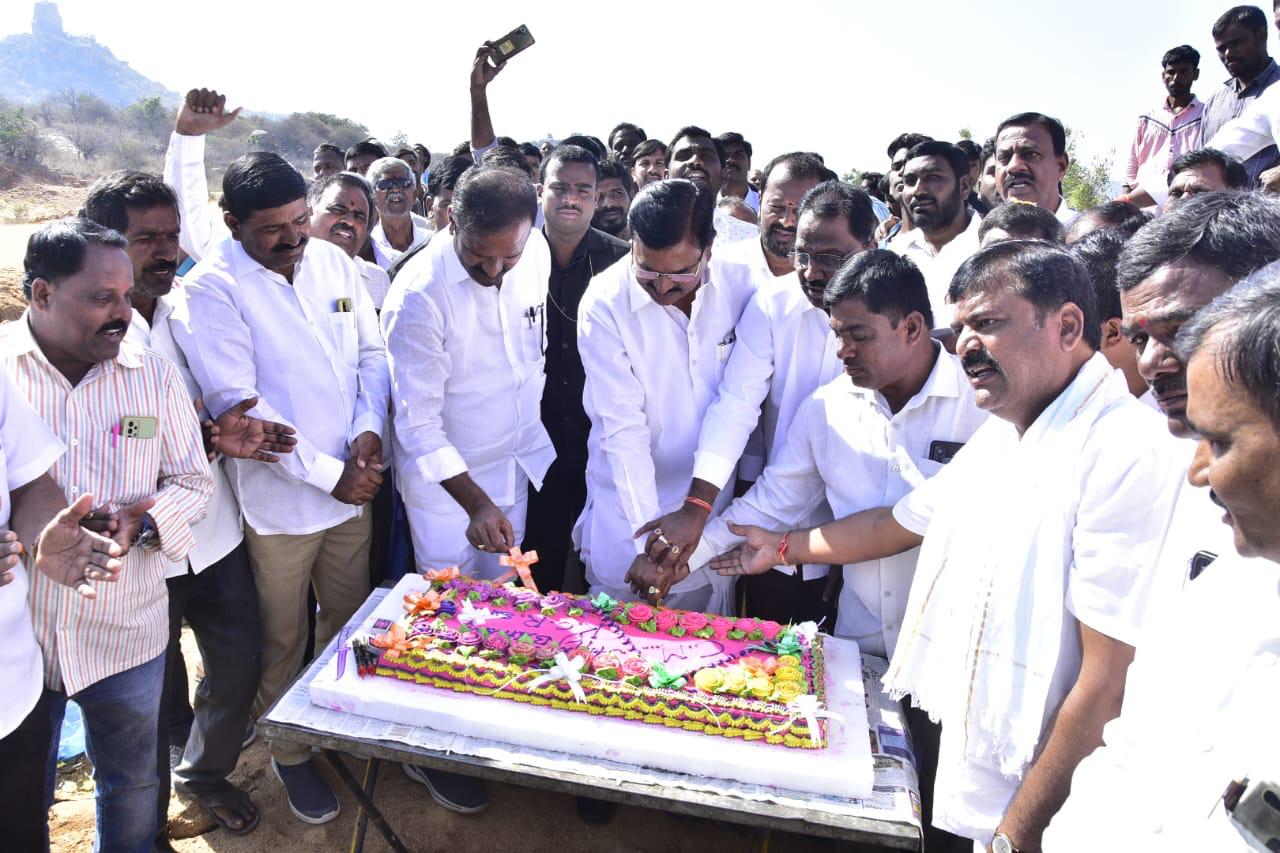 Minister Niranjan Reddy Participated in Telangana CM Birthday Celebrations