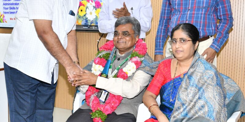 PJTSAU Director of Research Dr. R. Jagadeeswar Retired