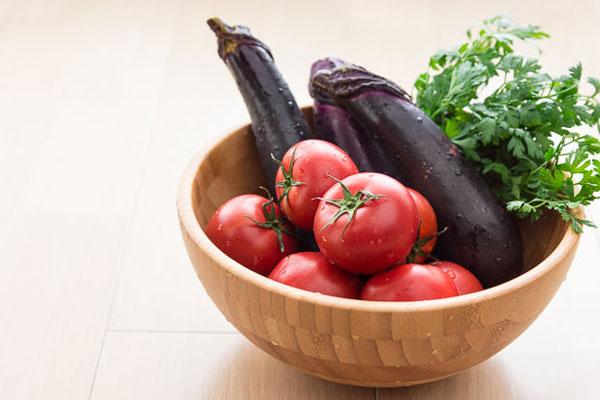 Tomato and Eggplant