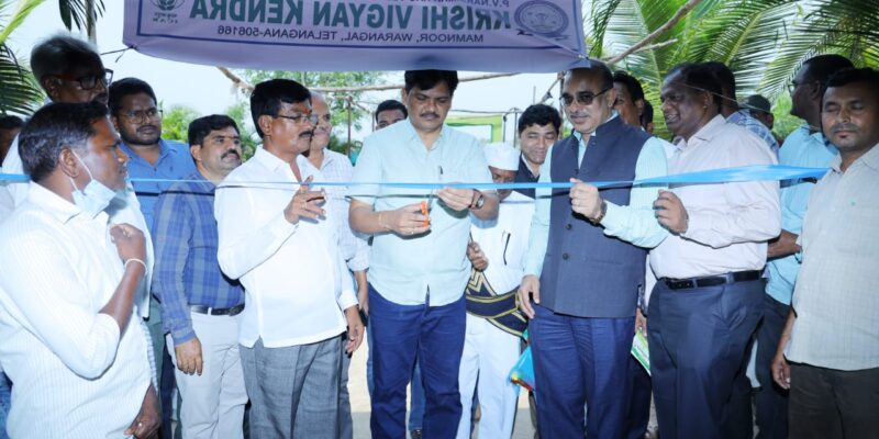 Mamnoor KVK Conducted Kisan Mela