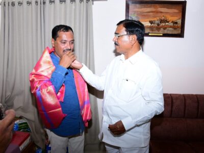 Raja Varaprasad appointed as the Chairman of the State Cooperative Union