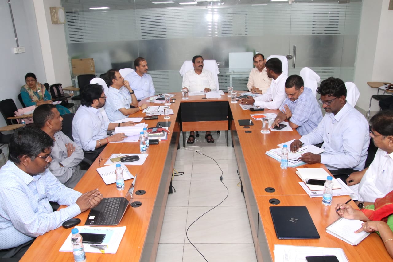 Minister Kakani Govardhan Reddy Review with the officials of Agriculture, Horticulture and Marketing Departments