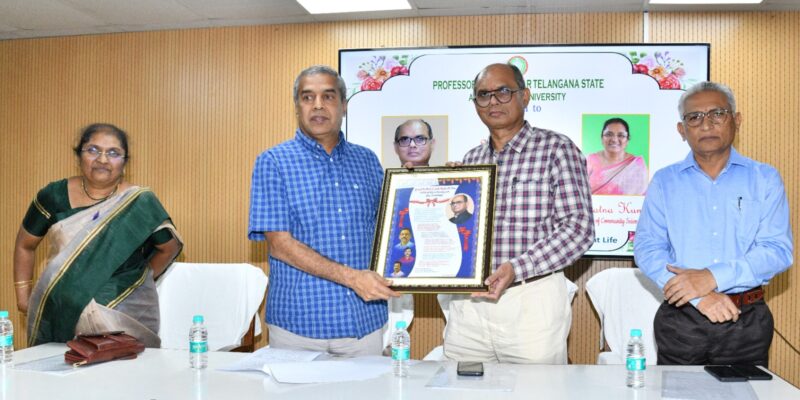 Registrar Professor S. Sudhir Kumar Retirement