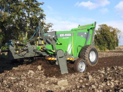 Tractor Fitted Stone Picker