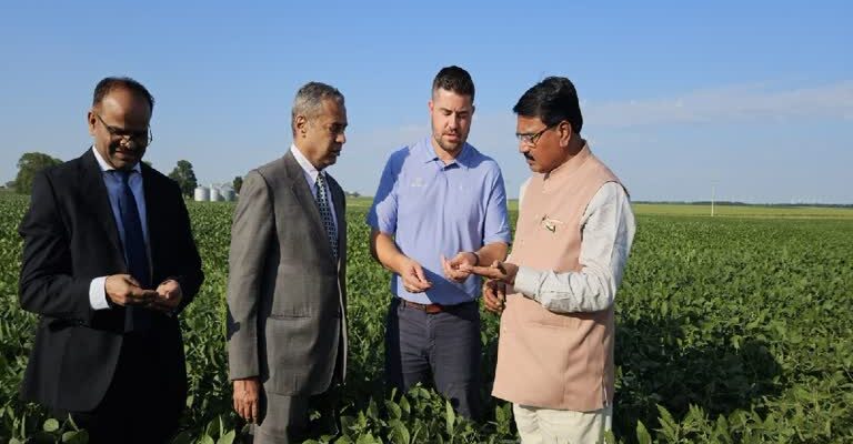 Agriculture Minister Singireddy Niranjan Reddy Visit to America