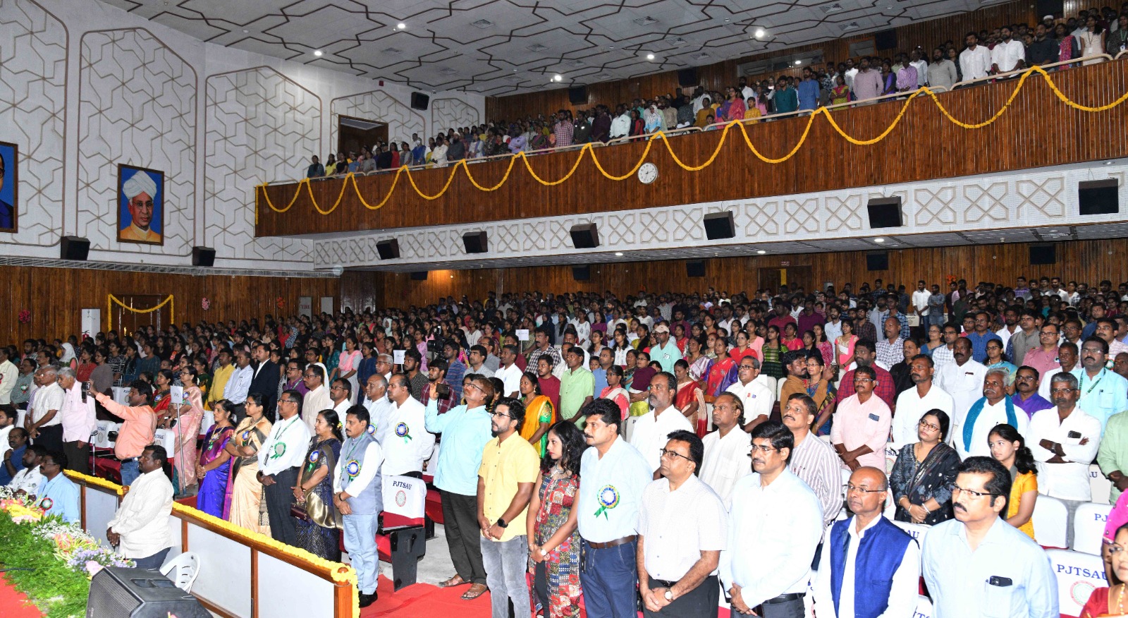 PJTSAU 9th University Foundation Day Celebrations